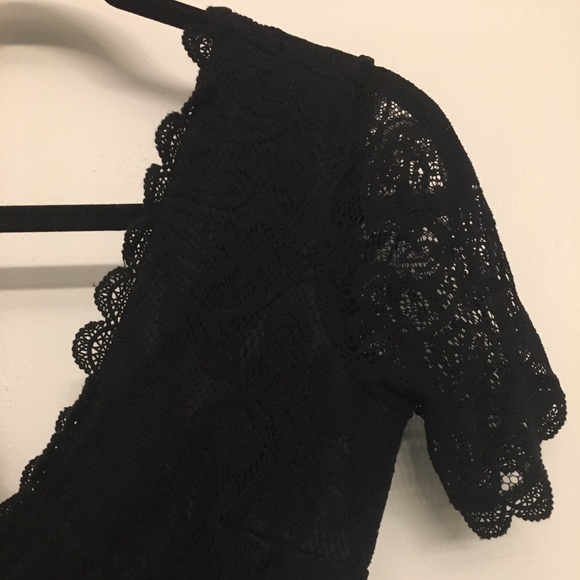 Lace Little Black Dress - Picture 4 of 6